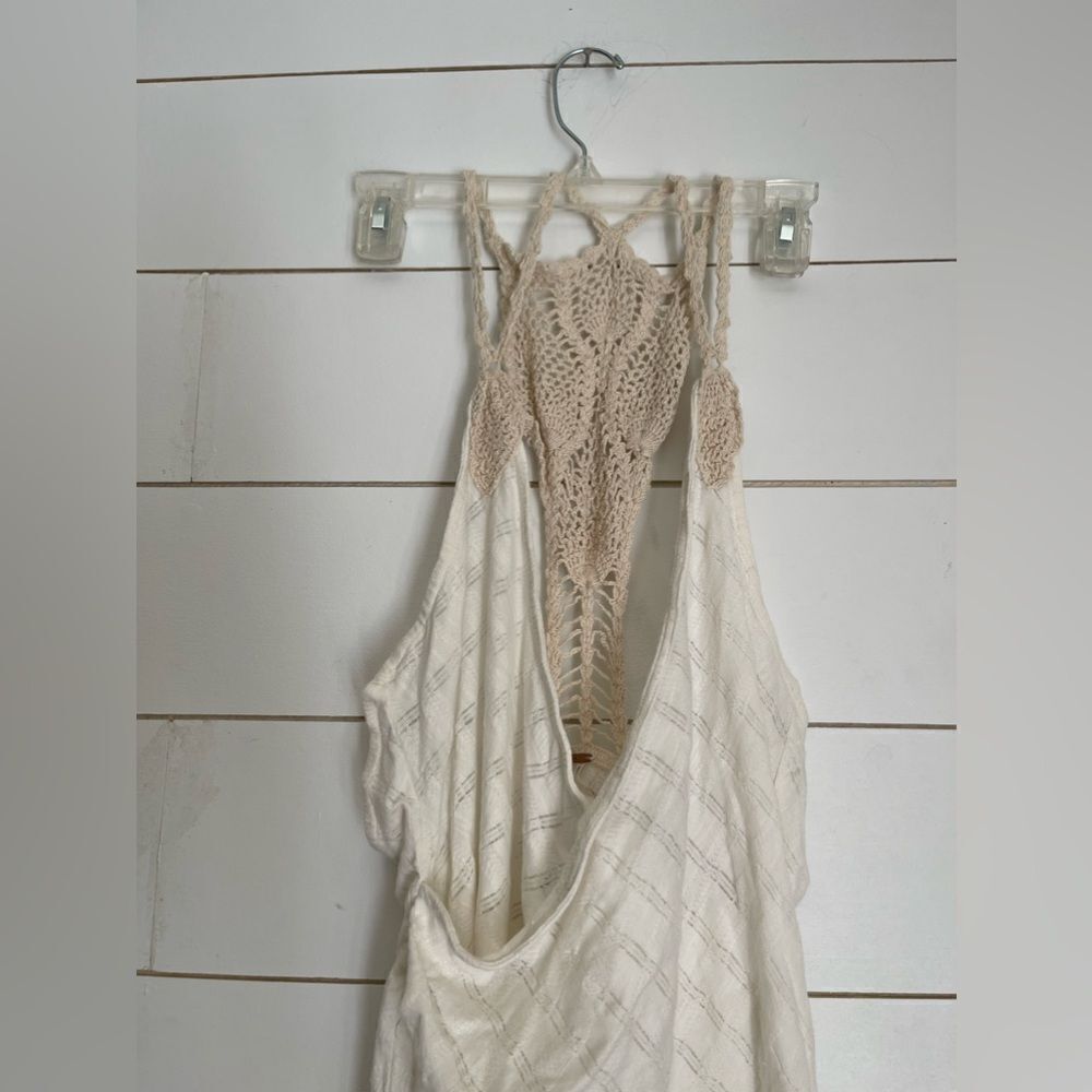 Free people crochet wrap dress or cover up nwot - Picture 8 of 12